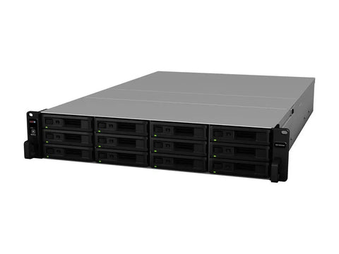 Game Changer 12 Bay Rack Expansion Enclosure Diskless Storage Chassis For Enterprise Servers with sleek metal design and 12 disk bays.