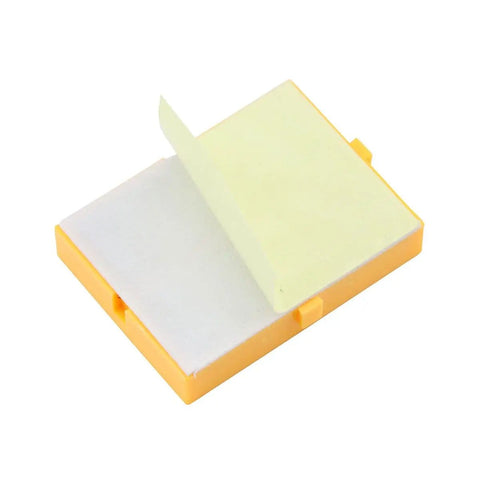 Yellow base of a Seven Pack Mini Solderable Breadboards With 170 Tie Points Each for Tiny Prototyping Arduino Shield Projects