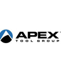 Apex Tool Group logo, featuring a blue and black design with the text 'Apex Tool Group' in black.