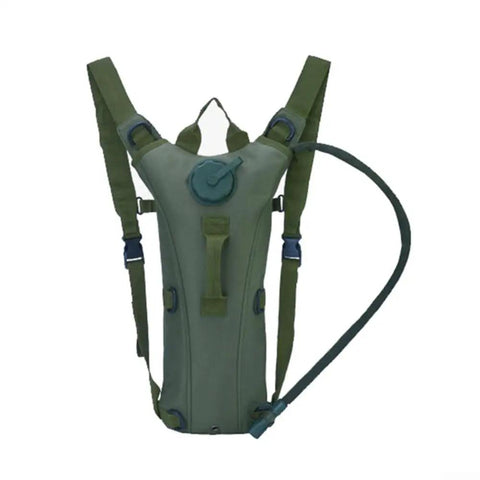 3L Hydration Backpack With Removable Water Bladder Hands Free Design For Hiking Camping Cycling Running And Biking Durable 900D Oxford Fabric Gray