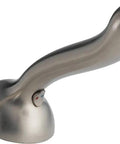 Stainless RP46748SS Single Metal Lever Handle With Button And Set Screw Replacement Part For Faucets, side view