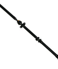 Rear Drive Shaft Support Center Bearing Replacement For Lexus Rx330 Rx350 Plus Toyota Highlander 2004 Through 2009, black metal drive shaft component.