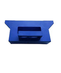 Pro Level Dc Current Sensor Module with No Fuss Mounting, blue box design for easy installation in tight cabinets.