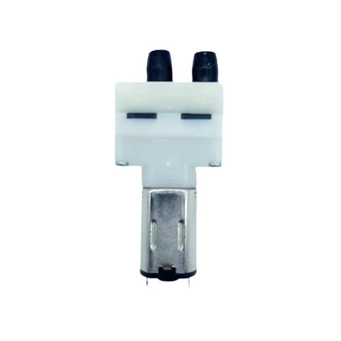 Solid Water Tank Pump Motor Replacement Fits Roidmi And Eve Plus Robot Vacuums, white and silver motor for wet and dry cleaning.