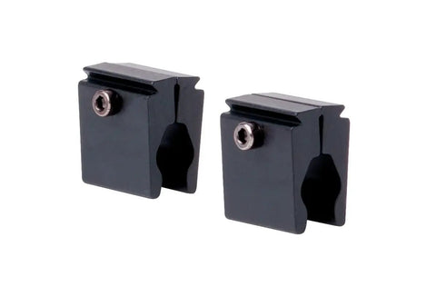 459MTC Four Piece Three Eighths Inch Airgun Scope Dovetail Mount Rings For Air Pistols Like P1322 P1377 P1377BR Three Eighths Dovetail Rings