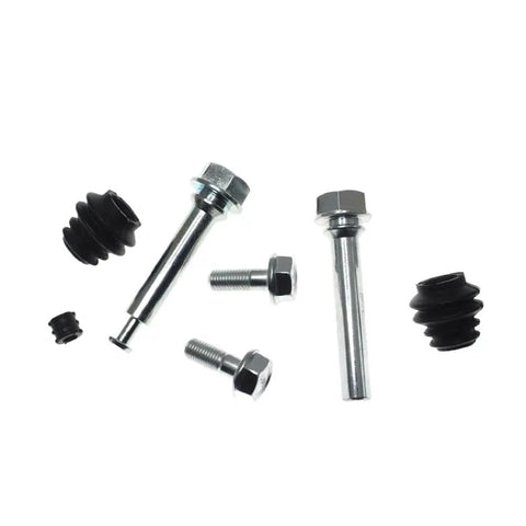 Front Brake Caliper Guide Slider Bolt Pin Repair Kit For Hyundai I30 FD And IX35 LM Plus IX20 JC Models Left Right Side Replacement Fix, metal bolts and rubber boots