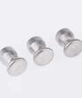 Set of three tungsten carbide screws for Hardcore Tire Spikes For Cars And Trucks Winter Snow Chain Replacement.