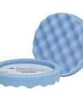 Blue 8-Inch Foam Buffing Pads For Auto Detailing And Paint Repair With Waffle Pattern, Polishing Pads For Compounds Wax And Polish, 3 Pack