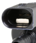 Close-up view of Bosch OEM EVAP purge valve connector for precise vapor flow control.