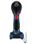 Front view of 18V Brushless Hammer Drill Driver With Optional Bluetooth Connectivity Module Compact Half Inch Cordless Drill