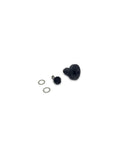 HD Helical Cut Pinion And Ring Gear Set For RC Cars 11T And 28T Machined Upgrade Kit components and washers on white background