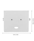 Pro Grade Heavy Duty Steel Industrial Sewing Machine Slide Plates Bobbin Cover Replacement For Flatbed Computerized Machines Spare Parts For Garment Factories And Bulk Textile Work, 7cm x 5.5cm steel plate