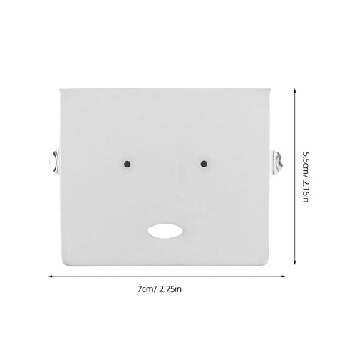 Pro Grade Heavy Duty Steel Industrial Sewing Machine Slide Plates Bobbin Cover Replacement For Flatbed Computerized Machines Spare Parts For Garment Factories And Bulk Textile Work, 7cm x 5.5cm steel plate