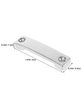 Heavy Duty Stainless Steel Bimini Top Eyelet Loop Pad Hardware 4 Pack Tie Down Straps Mounts For Boat Kayak Camper And Buggy With Noise Reducing Design And Versatile Strap Compatibility, 1.97in