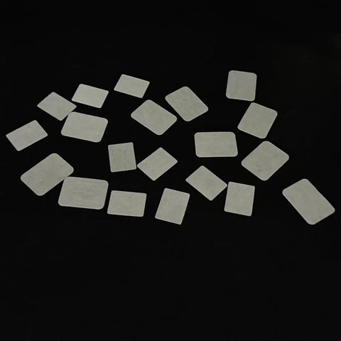20 Pieces RC Plane Hinge Folding Leaf Paper Hinges For DIY Model Aircraft Aileron Tail Wing Connector White 15x20mm And 20x25mm Foam Aircraft Parts Kit
