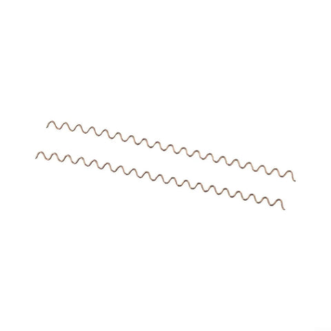 Wave Welding Wire Stud Set For Dent Repair, Copper Coated Steel Electrodes 2mm Thick, 100 Pcs Spot Welders Consumables For Dent Pulling, Quick Attachment To Car Panels, Pro Grade Workshop Welding Supplies, two wavy copper-coated studs