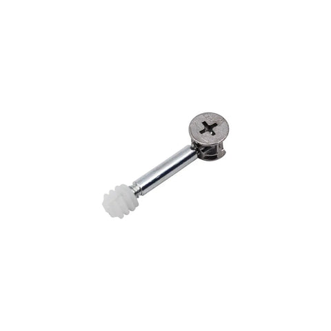 100 Pack Three In One Eccentric Wheel Screw Fastener Connectors For Wardrobe And Furniture Thickened Rock Solid Heavy Duty Steel Cam Locks
