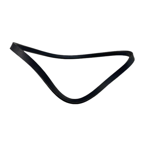 Alternator Belt 128670 77350 For Yanmar 2GM20 3GM30 3HM Marine Engines Replacement, black durable material, shown in a loop.