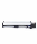 Beefy Motorized Linear Guide Actuator Table With 200mm Travel And 8 Inch Stroke CNC Linear Rail Slide Stage side view