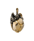 Beating Mechanical Heart Pendant Necklace Steampunk Style Jewelry With Gears And Vascular Details A Dope Fidget Gift For Men And Women