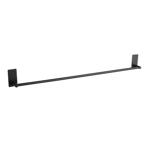 32 Inch Self Adhesive Towel Bar For Bathroom No Drill Wall Mounted Rustproof SUS304 Stainless Steel Matte Black Hand Towel Holder
