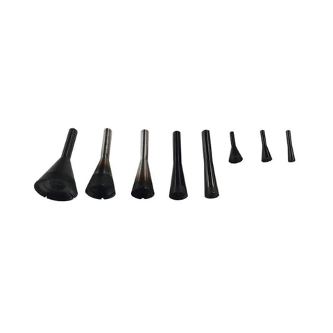 Concave Eye Cutter Set For Wood Carving, 8 Pcs Eye Detail Bits For Birds, Animals, Fish And Reptile Scales in various sizes