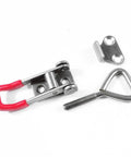 Stainless Steel Adjustable Toggle Clamp Gh-4001-SS With Quick Release components on white background