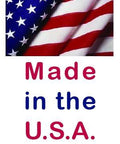 Flag graphic of the U.S. flag with the text Made in the U.S.A. since 1964.