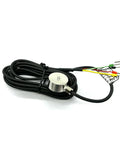 Compact Button Load Cell 5Kg Compression Sensor For Tight Spaces High-Accuracy Microsensor With 1.0-2.0 mV/V Sensitivity Stainless Steel 17-4PH Ideal For Touch Testers Phone Screen Force Fingerprint Button Robot Gripper 18 Months Warranty, compact wired sensor