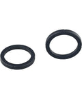 Espresso Machine Brewing Head Sealing Ring Set For Group Head Gasket, Heat Resistant Silicone, Black, 2-Pack Barista-Grade Replacement