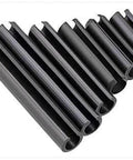 Assorted sizes of metal dowel and roll pins from 360 Piece Steel Split Spring Dowel And Roll Pin Assortment Kit For Metalworking M1.5 Through M6