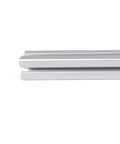 Top Tier 4040 T Slot Aluminum Extrusion Profile Silver Anodized Linear Rail showing precision cut bars in stack.