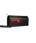Admiral Large Post Mount Mailbox With Rust Proof Aluminum Weather Guard Door Keeps Rain Out Extra Thick Body 60 Percent Stronger 1475 Cu In Capacity
