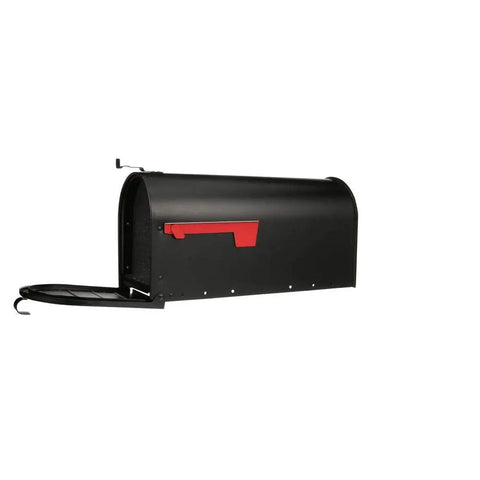 Admiral Large Post Mount Mailbox With Rust Proof Aluminum Weather Guard Door Keeps Rain Out Extra Thick Body 60 Percent Stronger 1475 Cu In Capacity