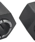 1/4 Inch And 1/2 Inch Router Collet Kit Two Pack For Bosch Hitachi Big Horn RC025DW RC050DW Replaces 326286-04 Black metal collets