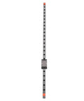 500mm L Motion Slide Block Kit For CNC And 3D Printing, beefy steel rail with sliding block on white background