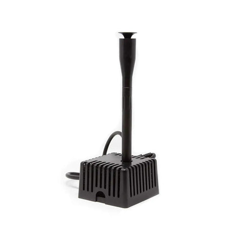Container Fountain Pump Kit Submersible 120 GPH 5W for Patio Ponds and Indoor Outdoor Fountains with nozzle attachment