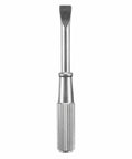Compact Mini Screwdriver With Dang Good Non Slip Grip, Titanium Steel Precision Hand Tool For Jewelry Repairs And Household Tasks, Tiny Portable Size That Is A Real Ace In Any Toolbox, silver titanium steel finish.