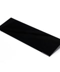 Black Acrylic Tilted Keyboard Stand for Ergonomic Typing with Silicone Anti Slip Strip, 17 by 5.7 Inch Keyboard Tray