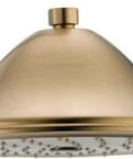 Cassidy Showerhead Champagne Bronze Finish For A Fresh Bath Upgrade Easy To Install High Flow Spray With Broad Coverage