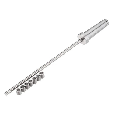 Stainless Interchangeable Live Center Pen Mandrel Saver For Woodworking MT2 Morse Taper 2 Shank tool with bushings