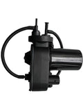 Top Shelf Electric Vacuum Pump Direct Swap For Ford F-250 F-350 Super Duty 6.0L Diesel 2004 2007 side view showing hoses and connectors.