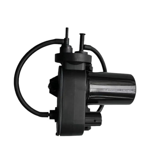 Top Shelf Electric Vacuum Pump Direct Swap For Ford F-250 F-350 Super Duty 6.0L Diesel 2004 2007 side view showing hoses and connectors.