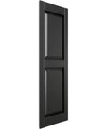 Lifetime Vinyl Shutter Pair With Raised Panel Look Standard Two Equal Panels Black Includes Shutter Lok Hardware And Screws For Easy Install Durable Outdoor Grade 14.75 Inch Wide By 39 Inch High