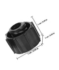 30 Pack Black Syringe Caps For Lab Use, Tight Fit PP Caps With Easy Dispensing, Leak-Proof Design, Precise Tip Caps And Stoppers For Industrial And Scientific Applications. 1 cm black PP syringe cap