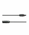 Two 10 Foot 12 AWG PV Adapter Cables With Male And Female Connectors For Solar Panels And Charge Controllers UV Resistant Waterproof TUV Tested Great For RVs And Off Grid Solar Setups
