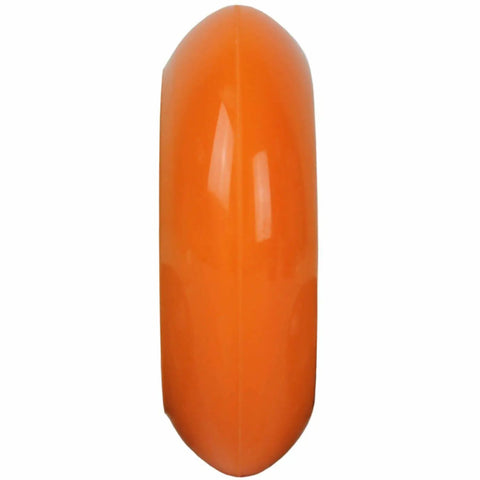 Eight Pack Inline Skate Wheels 80mm 89A Orange Outdoor Replacement Part For Rollerblade And Hockey Skates Durable Non OEM Yet OEM Compatible