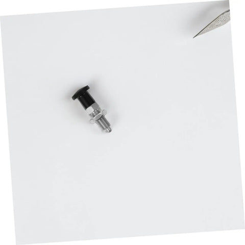 Built Tough Stainless Steel Reset Spring Plunger Featuring Self Locking Control Knob And Rapid Return Indexing Pin, M6 thread.