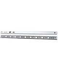 Pro Grade 2Pc 17Mm Wide Drawer Slides Zero Friction Glide Tracks Run 8In To 17In, heavy duty steel glide tracks
