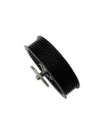 Heavy Duty Engine Drive Belt Idler Pulley For BMW F20 F30 E60 E65 E90 And FAW Cars, durable plastic construction, side view.